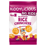 Kiddylicious Rice Crunchers saveur barbecue, collation pour enfants, 4 x 15 g