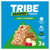 Barres de céréales Tribe Wildfarmed aux pommes et framboises, 3 x 50 g