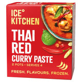 Pâte de curry rouge thaï Ice Kitchen 2 x 77 g