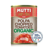Tomates concassées bio Mutti 400 g