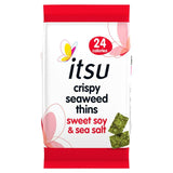 Algues croustillantes Itsu, sauce soja sucrée et sel marin, 5 g