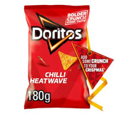 Doritos Chilli Heatwave Tortilla Chips Sharing Bag Crisps 180g