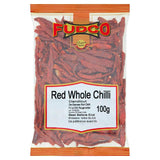 Piments rouges entiers Fudco 100 g