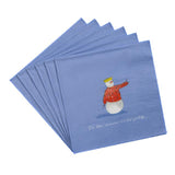 Serviettes de table Sainsbury's Home motif bonhomme de neige (paquet de 20)