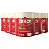 Kenco Smooth Instant Coffee Granules 6 x 750g