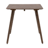 Gallery Hatfield Smoked Square Dining Table, Seats 4 - McGrocer