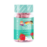 Novomins Kid's Calcium, Vitamin D & K2 30 Strawberry Flavour Gummies - 998890
