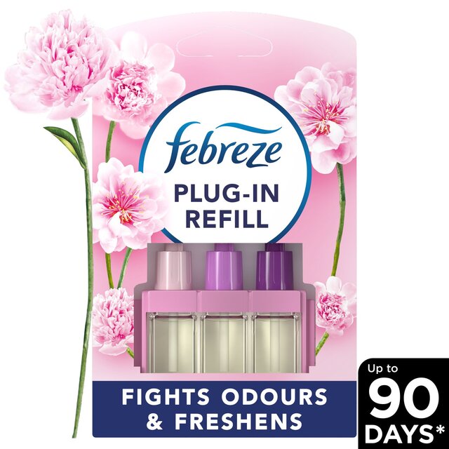 Febreze 3Volution Air Freshener Plug In Refill Blossom & Breeze   20ml - McGrocer