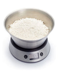 Balance de cuisine numérique double argentée de 5 kg