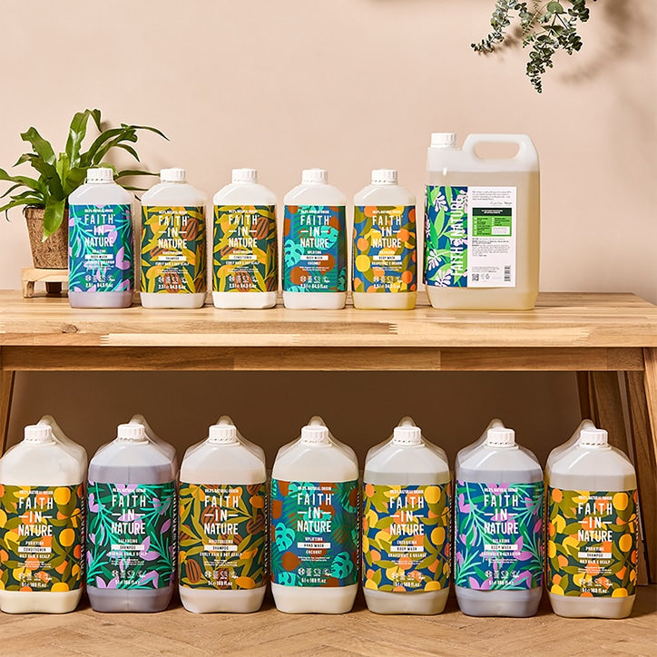 Faith in Nature Fragrance Free Body Wash 5L - McGrocer