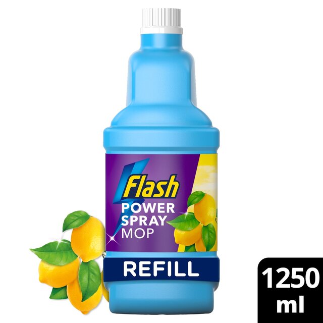 Flash Power Mop Refill Solution Citrus Fresh   1.25L - McGrocer