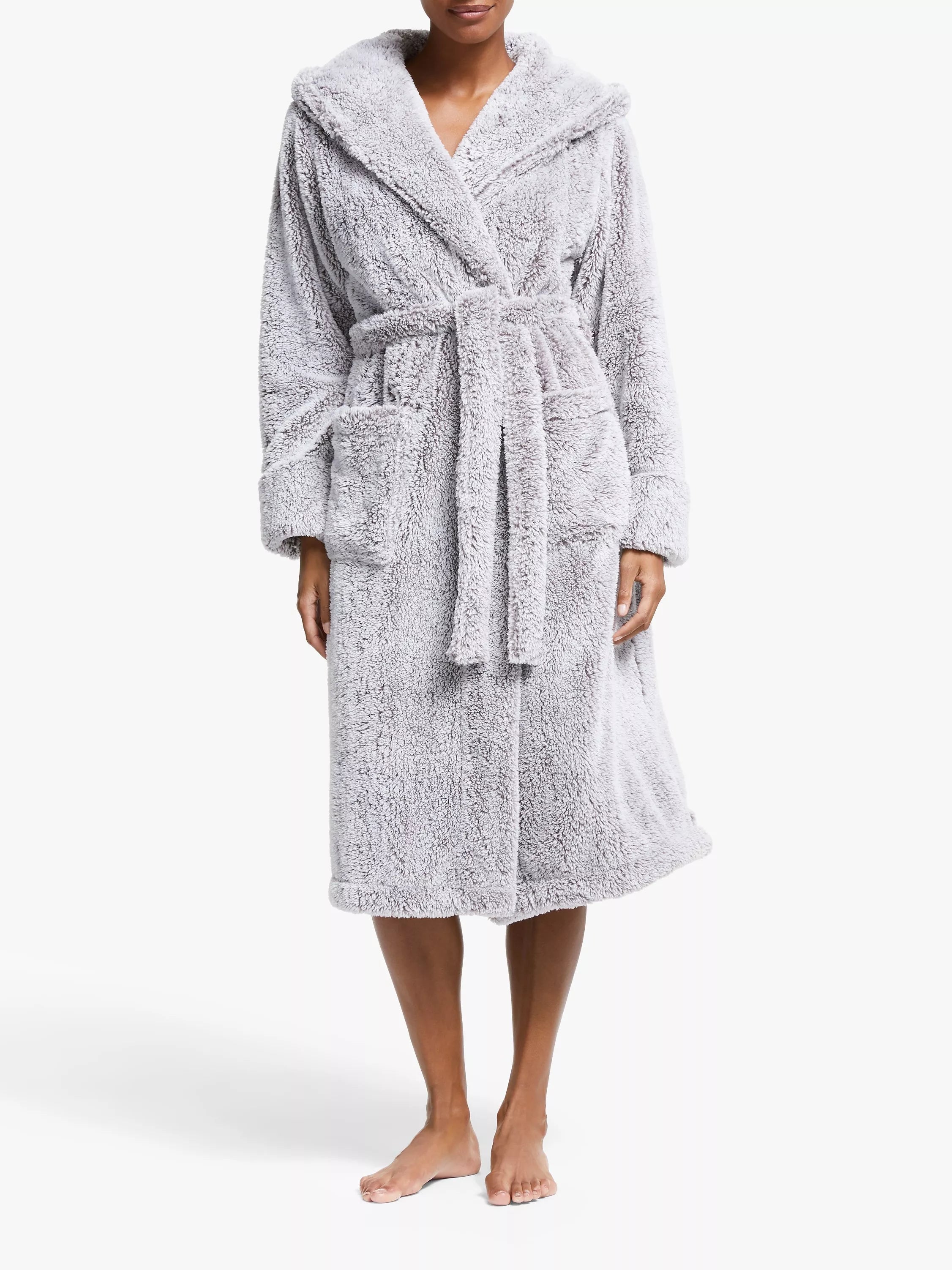 John Lewis Hi Pile Fleece Robe - McGrocer