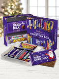 Coffret cadeau Cadbury de Noël à double plateau