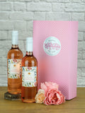 Coffret cadeau rosé italien Le Bon Vin Joyeux Anniversaire