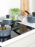 Russell Hobbs Blue Nightfall Stone Pan Set