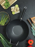 Wok antiadhésif Ken Hom Black Excellence 35 cm 