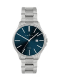 Montre-bracelet classique Spirit pour homme, couleur argent poli 