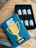 Coffret cadeau de whisky DrinksTime « Meilleur papa du monde » (6 x 3 cl)