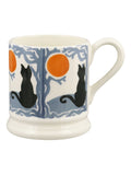 Mug Emma Bridgewater Cream The Wise Witches Black Cats 1/2 pinte