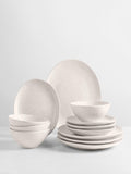 Broste Copenhagen Set of 4 Cream Nordic Vanilla Dinner