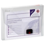 A4 DocBox Document Wallet Clear - McGrocer