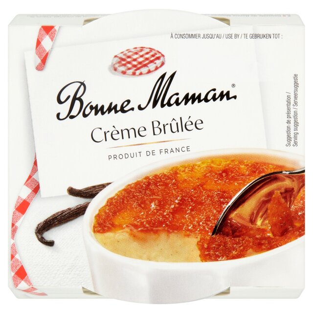 Bonne Maman Creme Brulee Dessert   2 x 100g - McGrocer