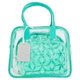 Superdrug 3 Piece Pvc Makeup Bag Set Mint GOODS Superdrug   