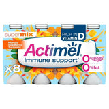 Actimel Supermix Mango Goji Berry Turmeric Cultured Yogurt Drink   8 x 100g - McGrocer