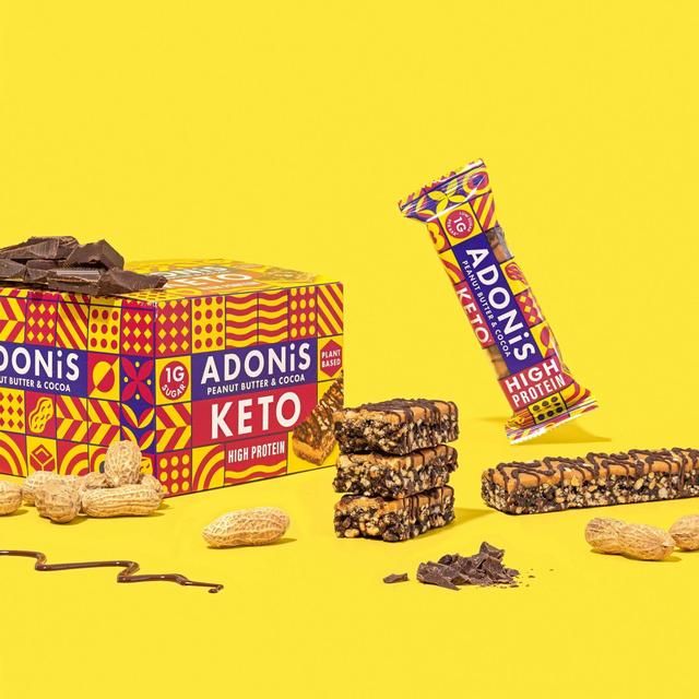 ADONiS Peanut Butter Keto Protein Bar   45g - McGrocer