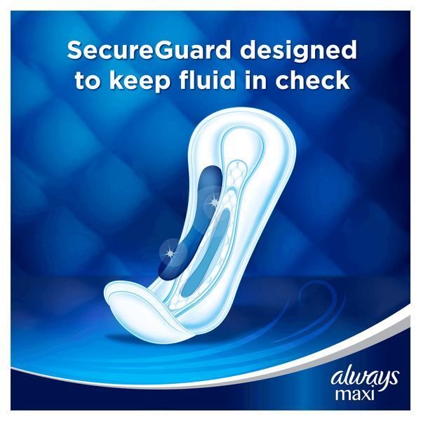 Always Maxi Night Sanitary Towels x9 - McGrocer