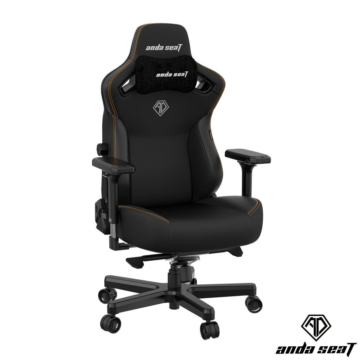 anda seaT Kaiser Series 3 Extra Large Gaming Chair, Black - McGrocer