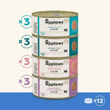 Applaws Cat Tin Multipack Fish Collection   12 x 70g - McGrocer