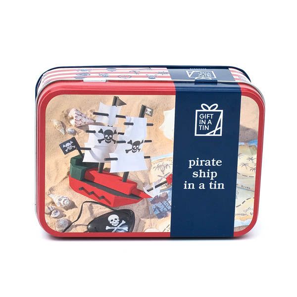 Apples To Pears Gift In A Tin Pirate Ship - McGrocer