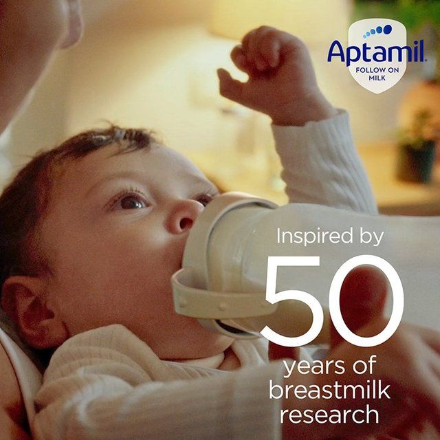 Aptamil 2 Follow On Baby Milk Formula Liquid Ready to Feed 6-12 Months   200ml - McGrocer