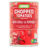ASDA Chopped Tomatoes with Chilli & Peppers - McGrocer