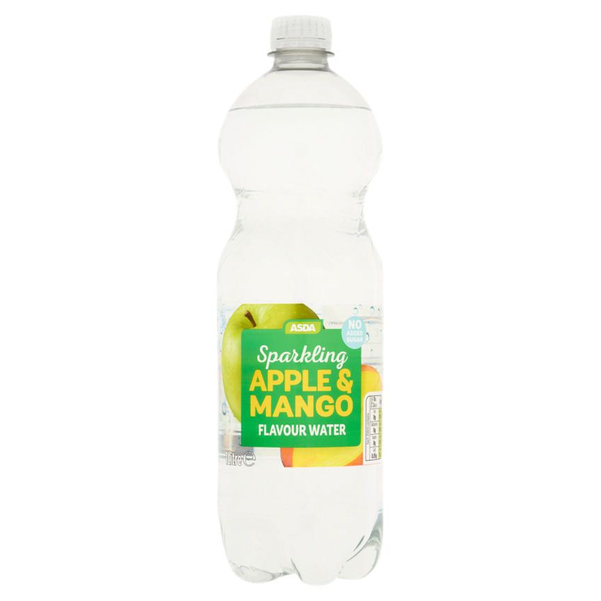 ASDA No Added Sugar Apple & Mango Sparkling Water - McGrocer