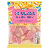 Bonbons bouillis à la rhubarbe et à la crème anglaise ASDA