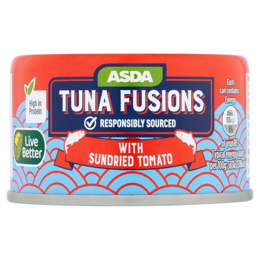 ASDA Tuna Fusions with Sundried Tomato 80g - McGrocer
