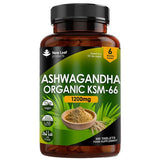 Ashwagandha KSM-66 1200mg Root Extract - 365 Vegan Tablets - McGrocer