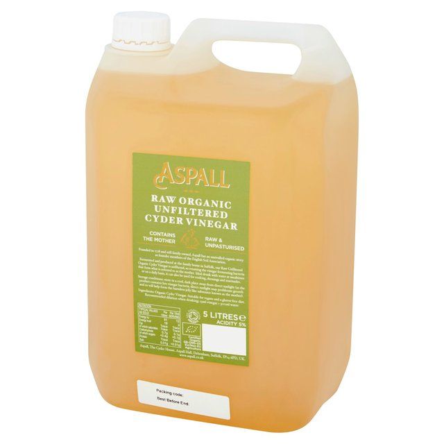 Aspall Raw Organic Unfiltered Cyder Vinegar   5L - McGrocer