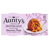 Aunty's Delicious Spotted Dick Sultana & Raisin Steamed Puddings 2x95g - McGrocer