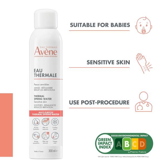 Avene Thermal Spring Water for sensitive skin   300ml - McGrocer