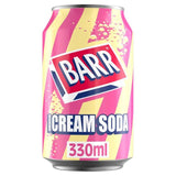 Barr American Cream Soda   24 x 330ml - McGrocer
