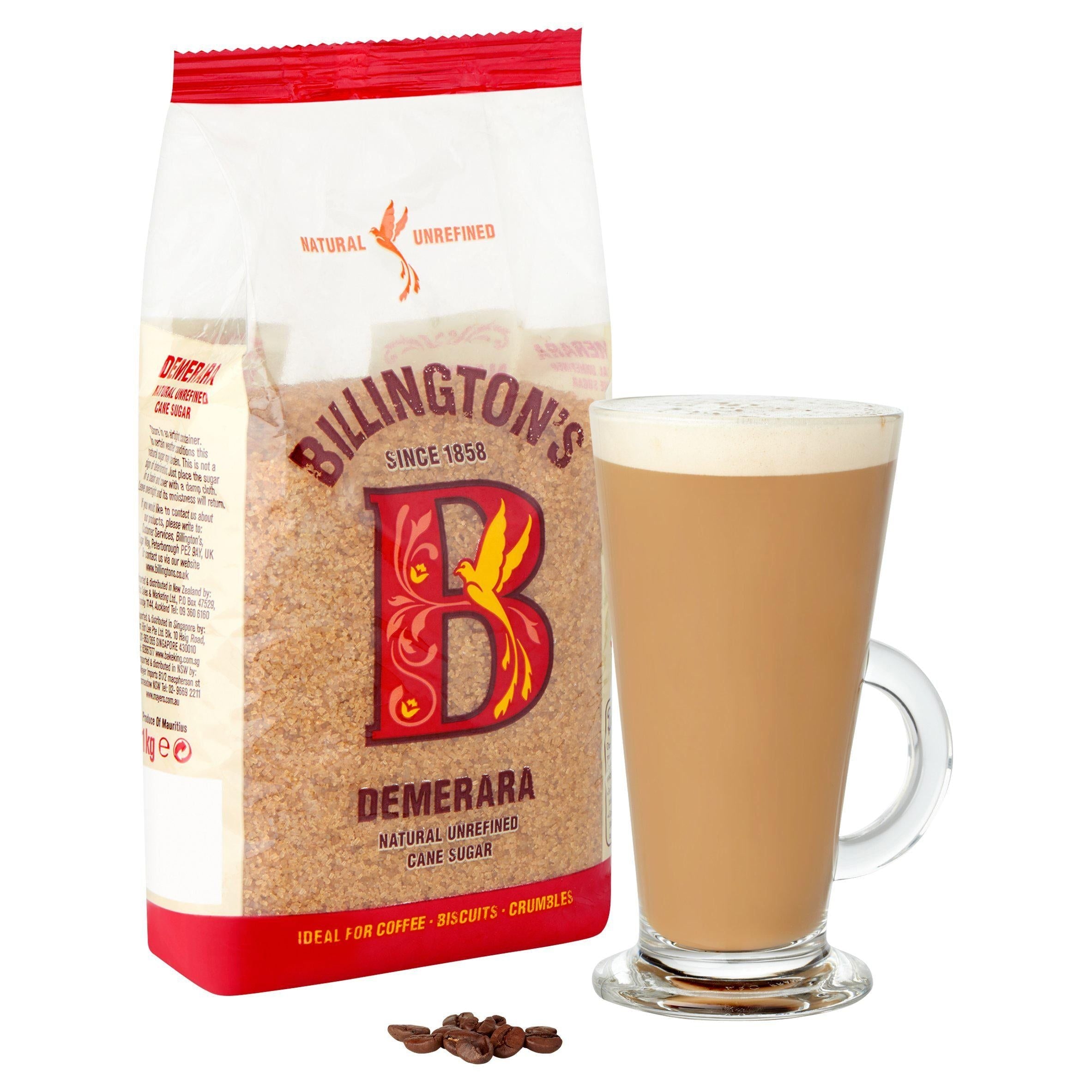 Billington's Demerara Sugar 1kg - McGrocer