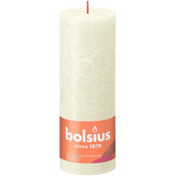 Bolsius Soft Pearl Rustic Candle 190 x 68 - McGrocer