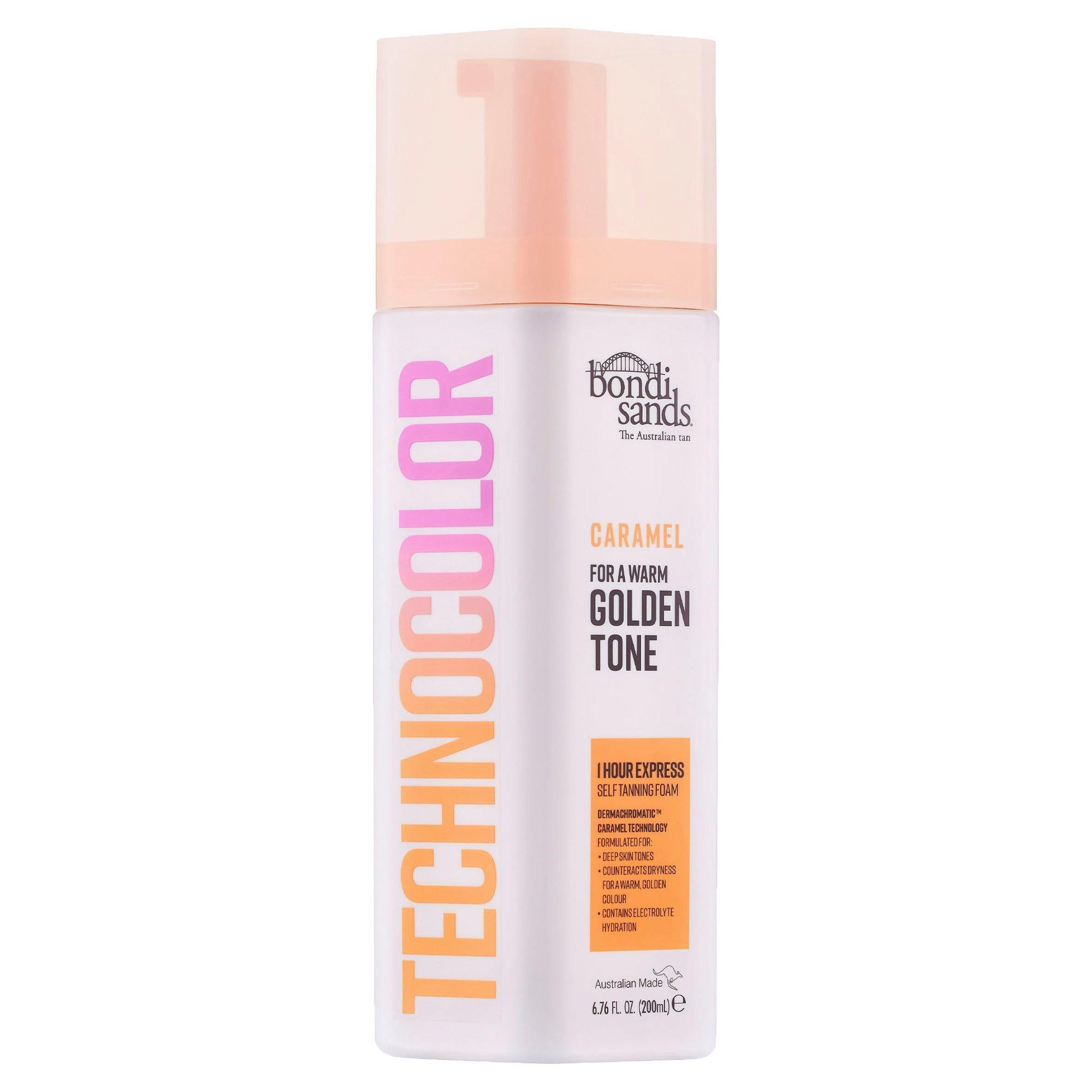 Bondi Sands Technocolor 1 Hour Express Self Tanning Foam Caramel 200ml - McGrocer