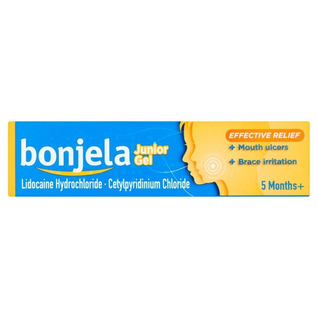 Bonjela Junior Mouth Ulcer Pain Relief Sugar Free Gel   15g - McGrocer