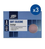 Boots Soft Silicone Earplugs - 3 Pairs x 3 Bundle - McGrocer