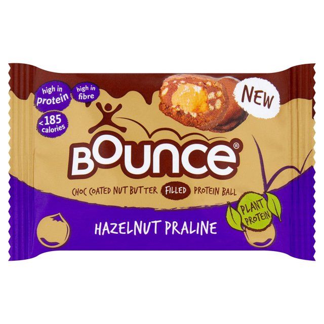 Bounce Dipped Hazelnut Praline Protein Ball   40g - McGrocer