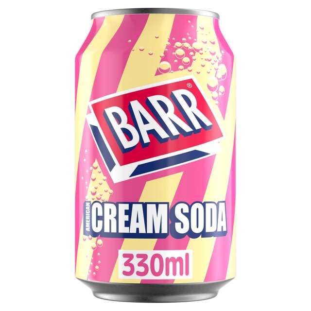 Barr American Cream Soda   24 x 330ml - McGrocer